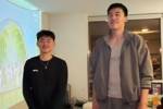 王俊杰晒与赵维伦的合拍视频:把不好的都先放一放 祝大家新年快乐